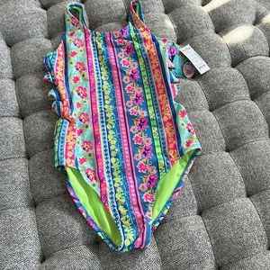 New with tags girls bathing suit size 12